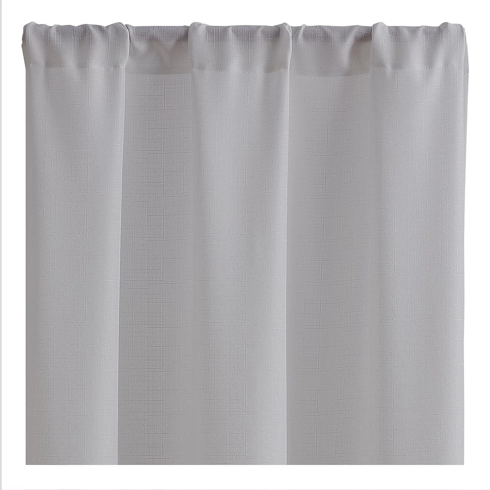 Panneau de fenêtre à passe-tringle solide 63 po Tille Mainstays 1 panneau, 40" x 63"