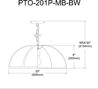 Portobello Pendant