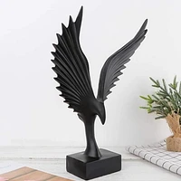 Sculpture d'aigle élégante pour décoration intérieure Meubles canadiens