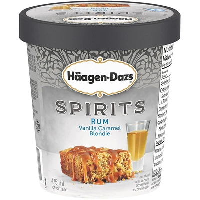 HÄAGEN-DAZS® Spirits Rum Vanilla Caramel Blondie