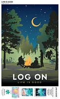 Buffalo Games - Le puzzle Life is Good  - Forest Log On - en 500 pièces
