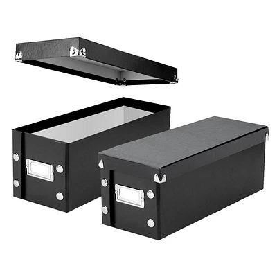 Snap-N-Store CD Storage Box - Black