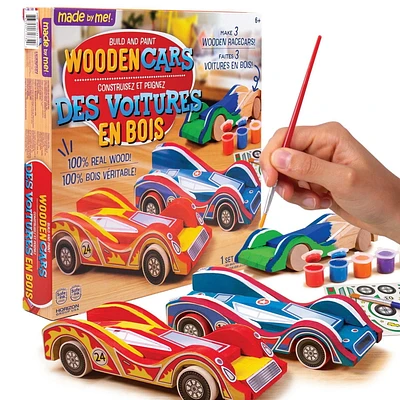 Made By Me Wooden Cars, Ages 6 years and up