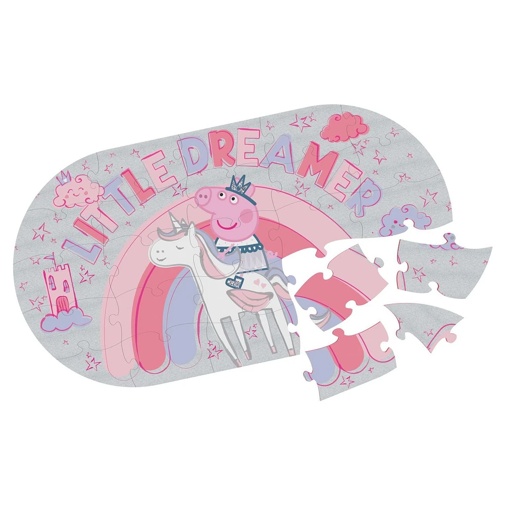 25-Piece Peppa Pig Foam Puzzle, for Families and Kids ages 4 and up
