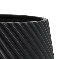 BETTER HOMES & GARDENS CACHE-POT TORSADÉ DE 15.2 CM BHG CACHE-POT TORSADÉ DE 15.2 CM
