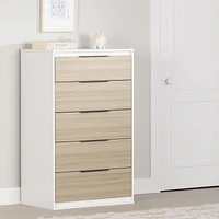Commode 5 tiroirs de la collection Hourra South Shore