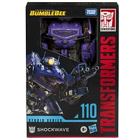 Transformers Studio Series, figurine 110 Shockwave classe Voyageur de 16,5 cm, Transformers : Bumblebee, dès 8 ans