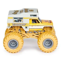 Monster Jam, Monster trucks en métal moulé Wreckcreation Vs. Forest Rescue officiels, échelle 1:64, jouets pour garçons à partir de 3 ans