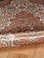Tapis Emerald Klein bleu & ivoire de 5 pi x 7 pi