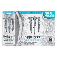 MONSTER ENERGY Ultra Zero, 355mL, 8 Pack, 355mL, 8 Pack <br>56¢/100mL