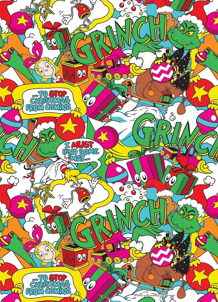 USAopoly The Grinch "Poppin" 1,000 Piece Puzzle