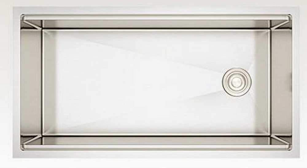 American Imaginations 36-in. W CSA Approved Stainless Steel Kitchen Sink With 1 Bowl And 16 Gauge AI-29287