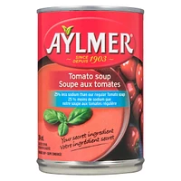 Aylmer soupe aux tomates moins de sodium Soupe tomate moins de sodium