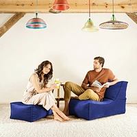 Gouchee Home Roll Velvet Ottoman