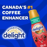 International Delight, Peppermint Mocha Coffee Creamer, Limited Edition, 946 mL, 946ml Coffee Whitener