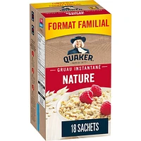 Quaker Instant Oats Hot Cereal Regular, 504 GM