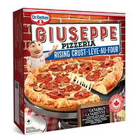 Dr. Oetker Giuseppe Pizzeria Rising Crust Canadian Pizza, 740 g