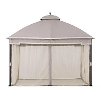 hometrends 10 ft. x 12 ft. Soft Top Gazebo, Includes bug netting
