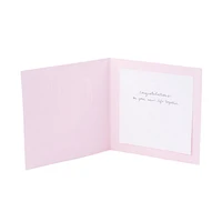 Hallmark Signature Wedding Card (Mr. and Mrs.)