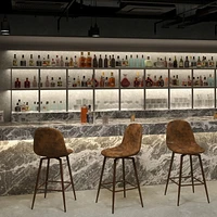 Ensemble de 2 tabourets de bar pivotants contemporains Homy Casa - Tabourets de bar ergonomiques rembourrés pour îlot de cuisine et salle à manger