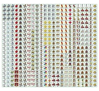 Calendrier mural Motherword Anglais 2024
