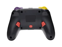 Manette sans fil améliorée PowerA pour Nintendo Switch - Pikachu vs Gengar