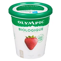 Olympic Yogourt Biologique Fraise 3 %