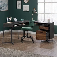 Sauder La Collection Canton Lane Bureau en L, Finition Brew Oak, 431209