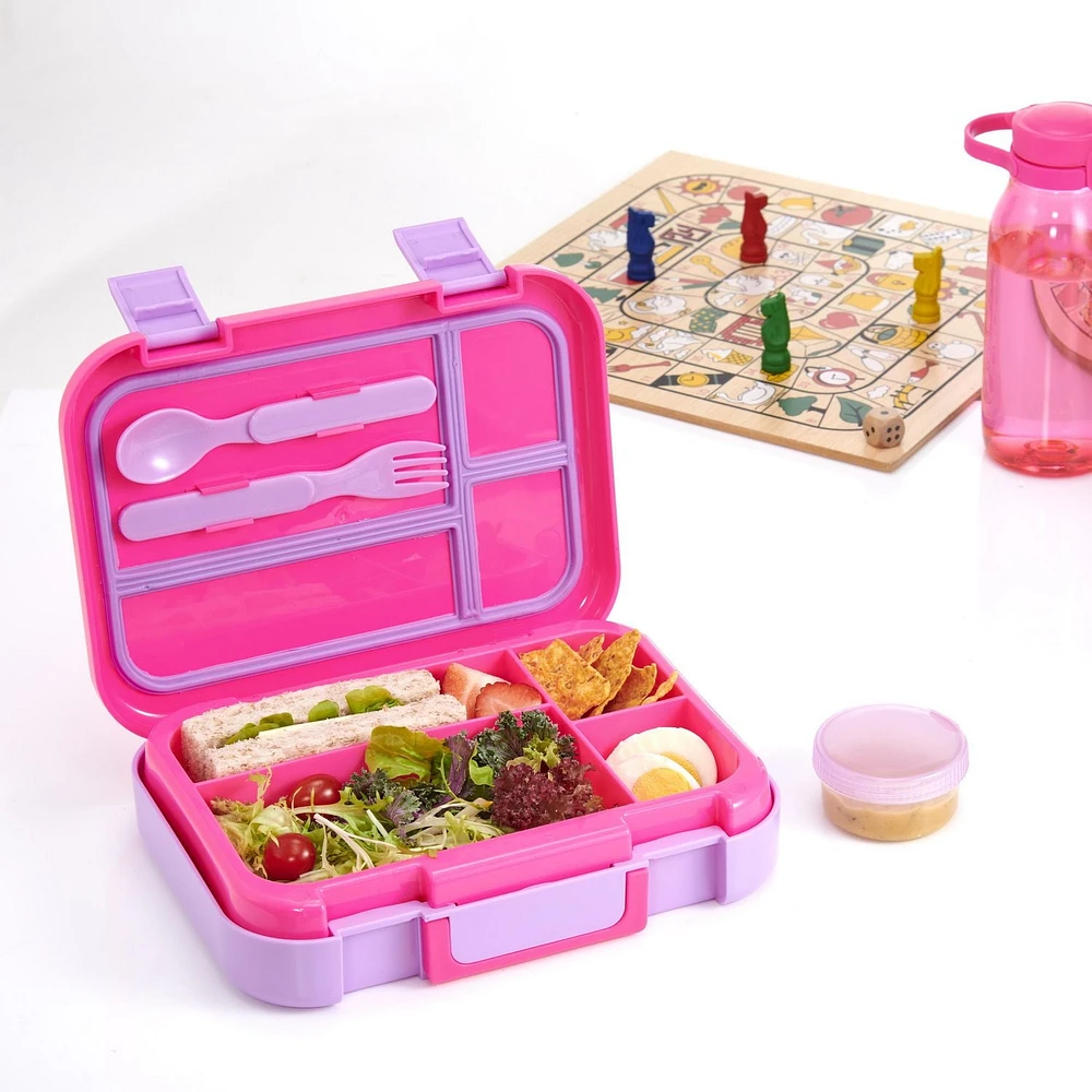 Mainstays Kids Bento Lunch Box, Mainstays Carrying Lunch Box