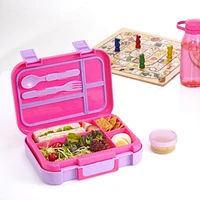 Mainstays Kids Bento Lunch Box, Mainstays Carrying Lunch Box