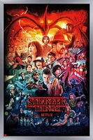 Netflix Stranger Things - Trois saisons une feuille