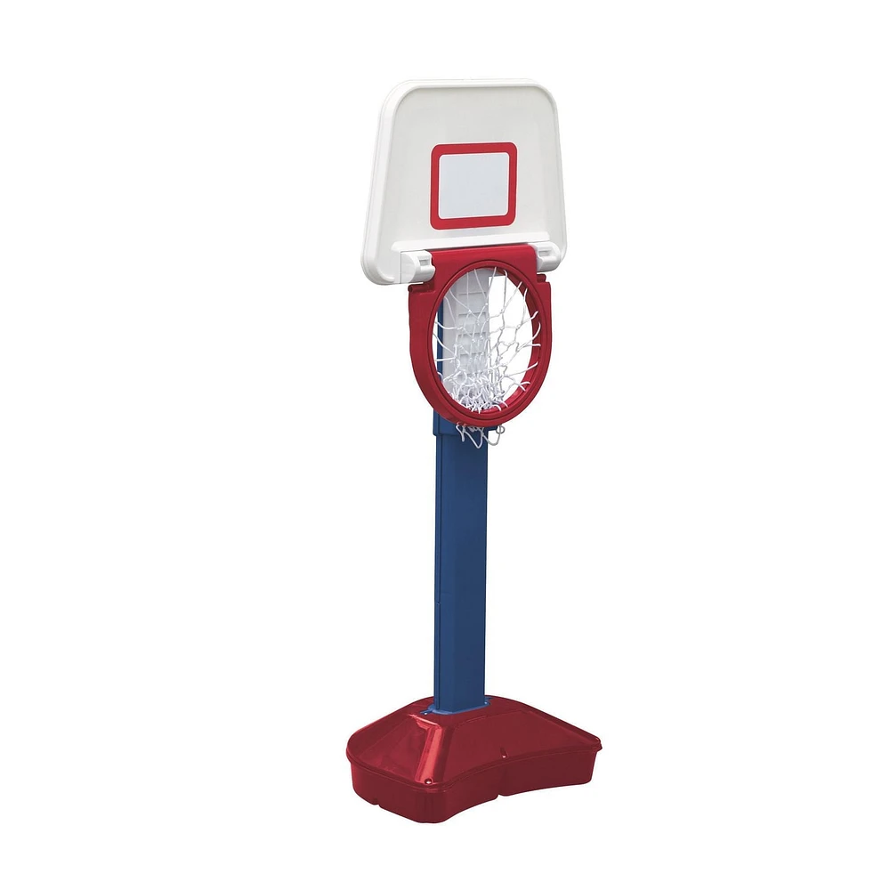 Ens. de basketball saute et lance aux jouets plastiques amériques