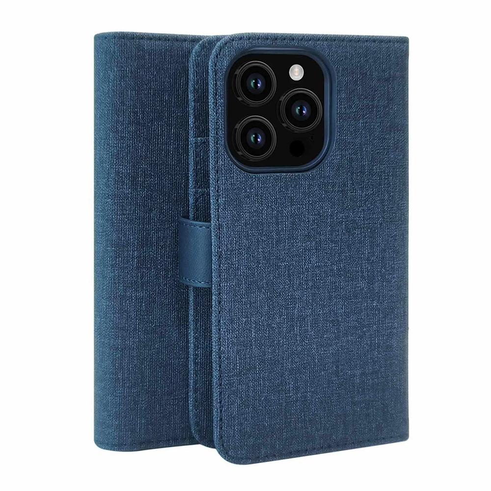 Blu Element Folio 2 in 1 Case Lazuli Blue for iPhone 16 Pro Max