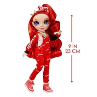 Rainbow High Jr High Ruby Anderson - poupée-mannequin ROUGE de 9 po (23 cm)