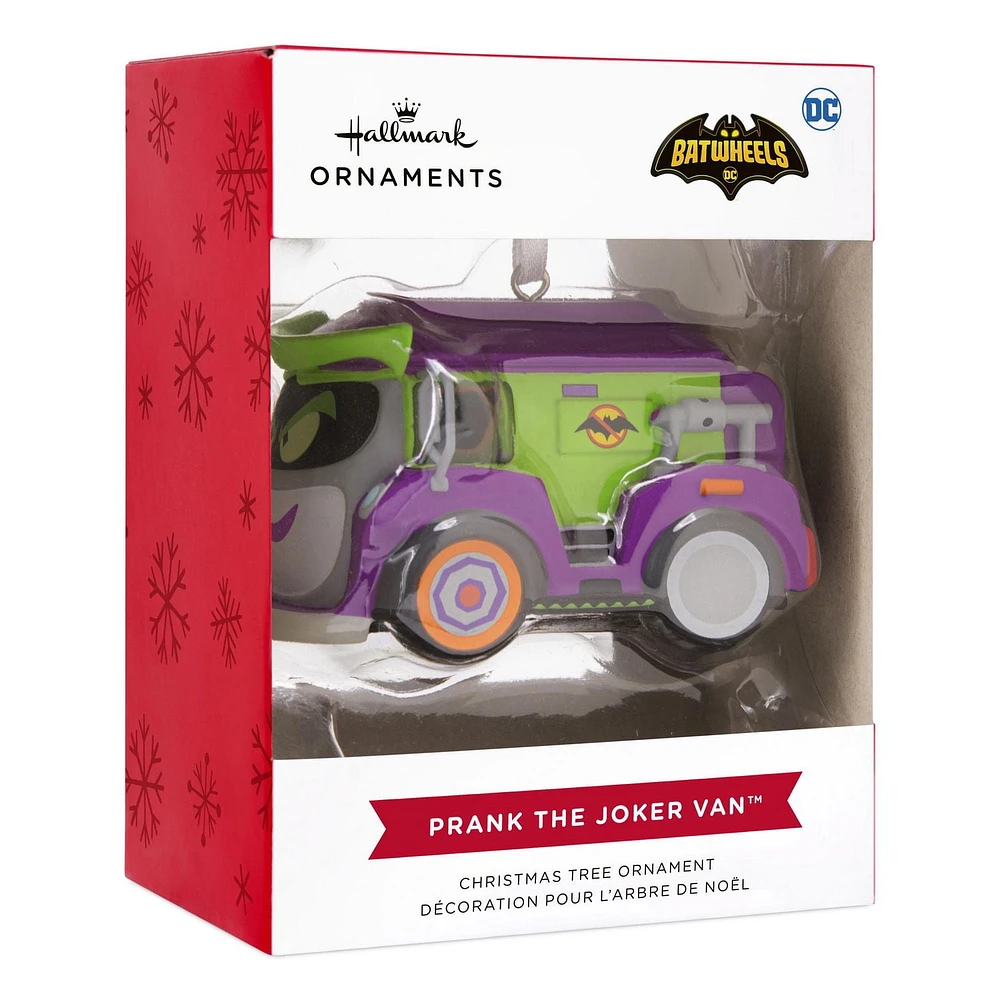 Décoration Hallmark de Noël (Camionnette « Prank the Joker », Batwheels, DC)
