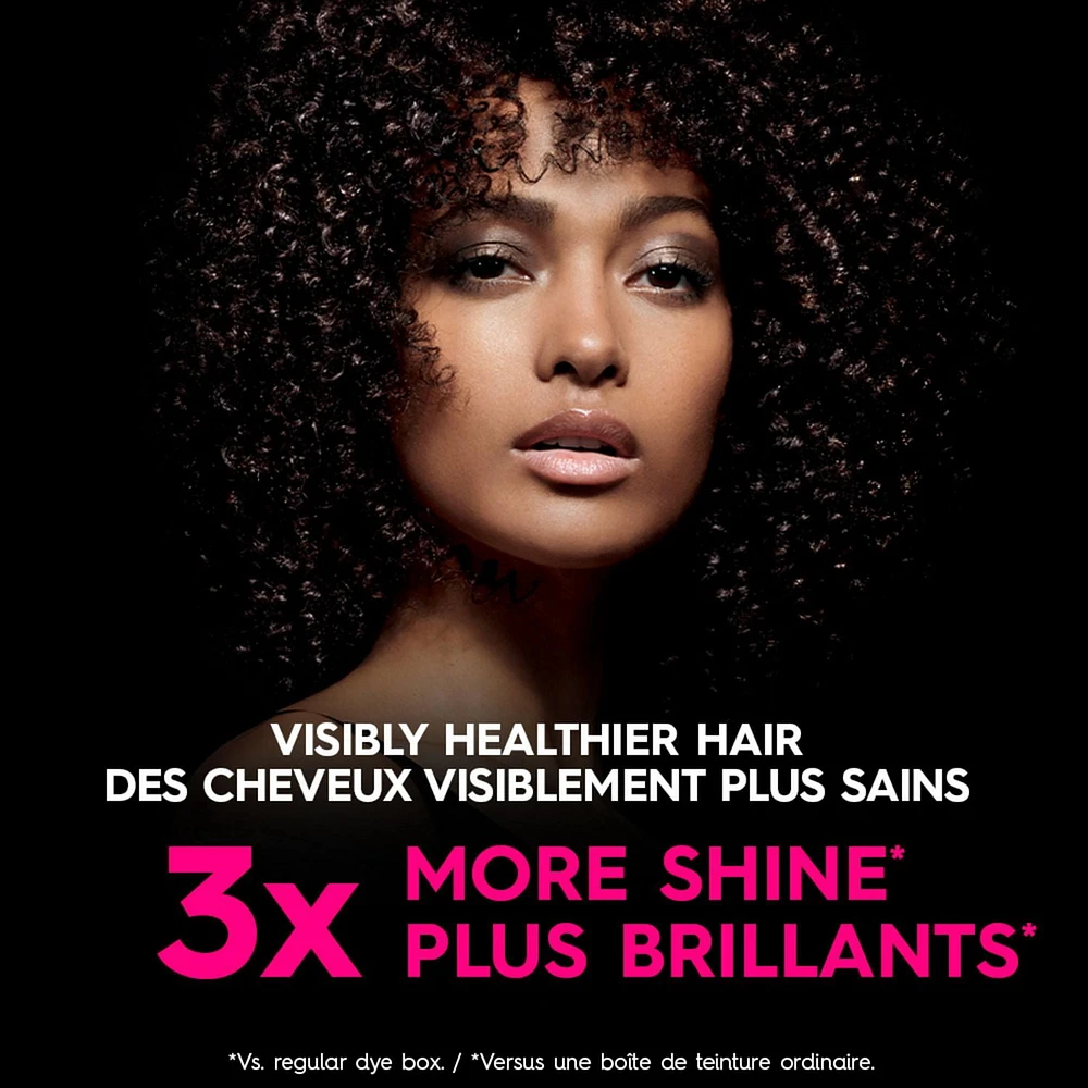 Coloration permanente optimisée par l'huile pour les cheveux sans ammoniaque Olia de Garnier, 1 unité 1 unité