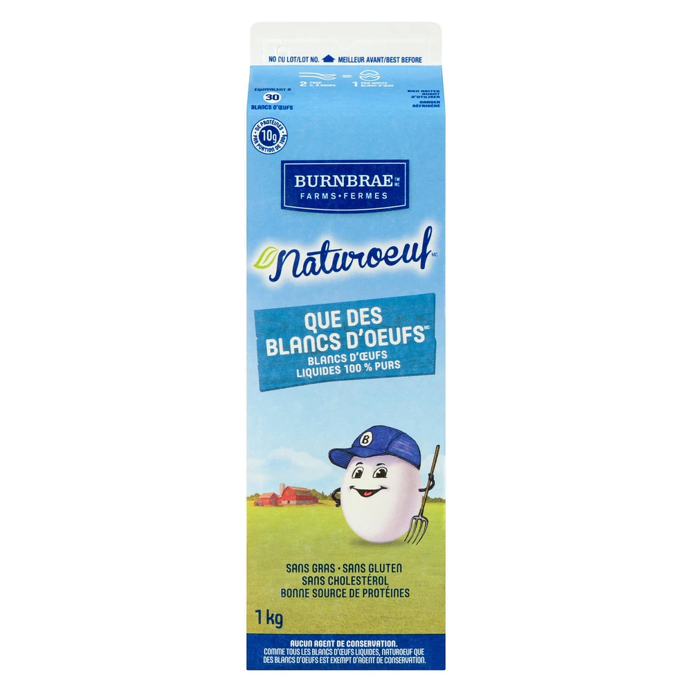 Burnbrae Farms Naturegg Simply Egg Whites™, 1 Kg