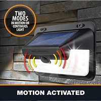 Lumière Murale Solaire Extérieure Sans Fil à DEL Bell + Howell Bionic – Ensemble de 2 Lumière Murale Extérieure