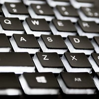 Clavier filaire rétroéclairé USB-A pour PC en français rétro-éclairé, noir