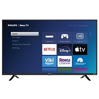 Philips 43" 1080p LED Roku Smart TV 43PFL4775/F6 B, 3 HDMI, 1 USB