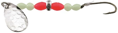 Gibbs G-0175S-4GLB Wedding Band In-Line Spinner, Sz 4 Hook, Glo Bead, These are a must for gamefish