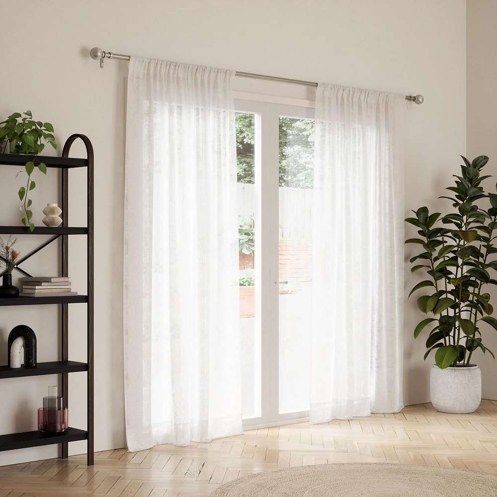 Umbra Bolas 1" Expandable Curtain Rod  36-72"<br>