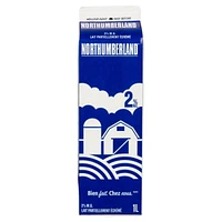 Northumberland Partly Skimmed 2% Milk, 1 L