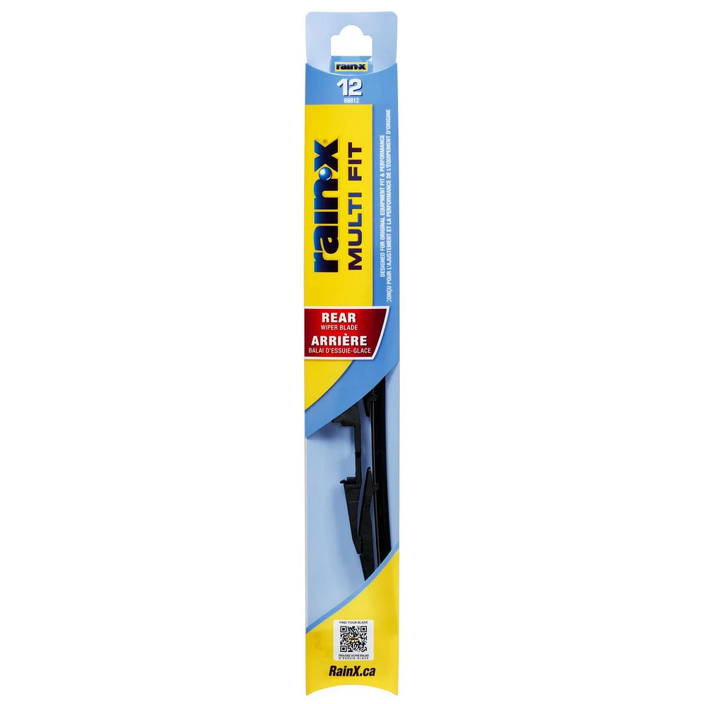 Balai d’essuie-glace arrière Multi Fit de Rain-X de 12 po 12 po