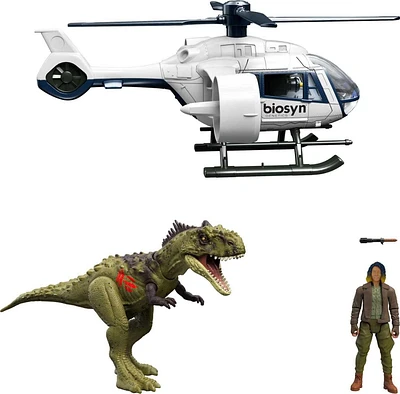 JURASSIC WORLD – Coffret Combat Hélicoptère