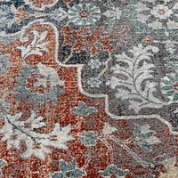 Pescara Blue and White Woven Area Rug