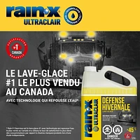 Rain-X® UltraClair - Lave-glace Défense hivernale, -45 °C 3,78 L