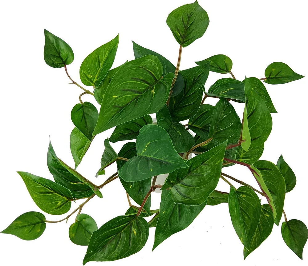 Mainstays intérieur Pothos doré artificiel en pot, couleur verte, hauteur assemblée: 33cm Piliers Pothos doré en pot