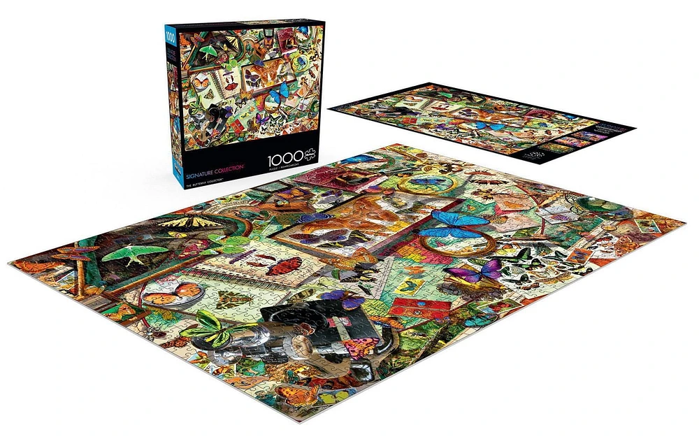 Buffalo Games - Signature Collection - The Butterfly Collector - 1000 Piece Jigsaw Puzzle