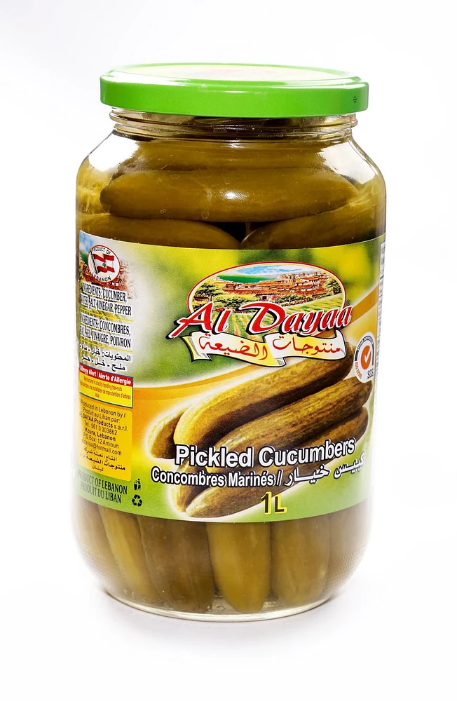 Al Dayaa Pickled Cucumbers, 1L